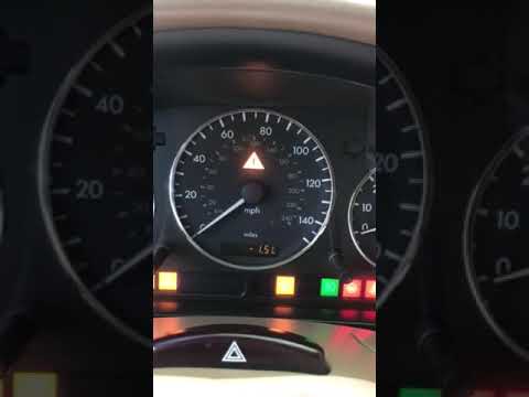 how to check oil level on ML w163 / ზეთის შემოწმება შუპის გარეშე w163